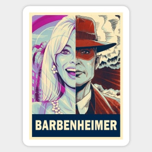 Barbenheimer Sticker